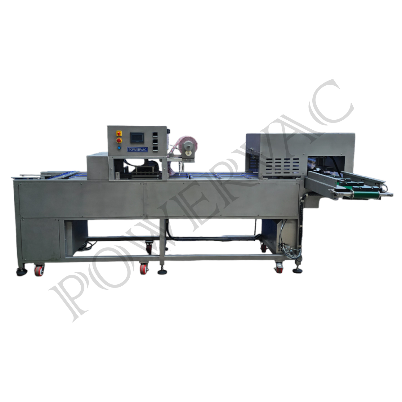 HIGH SPEED LINEAR TYPE TRAY SEALING MACHINE