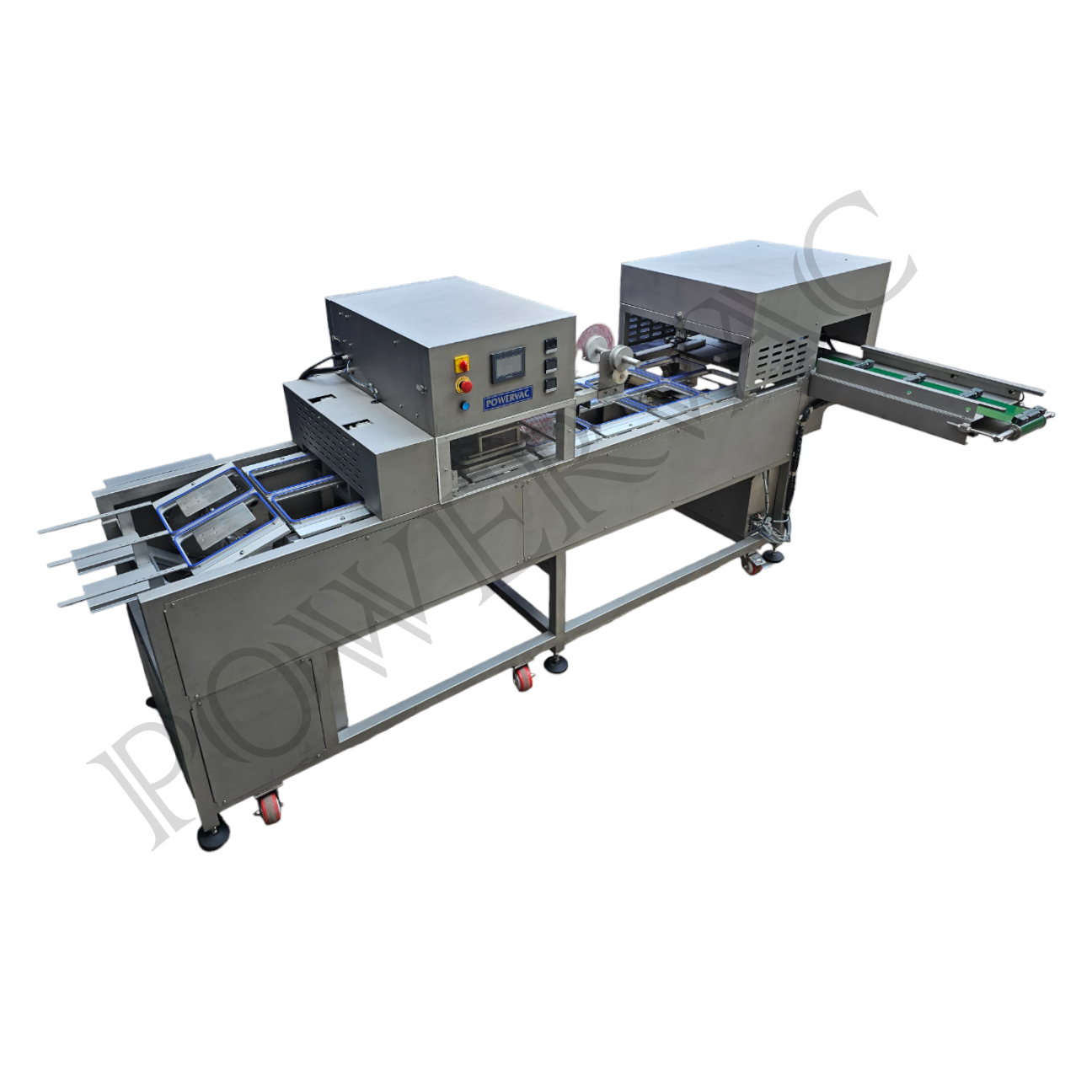 High Speed Linear Tray Sealing Machine ATS-500, ATS-700