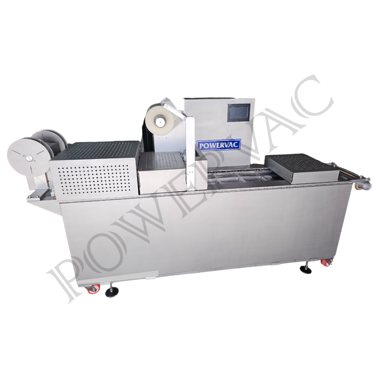 thermoforming MAP machine for food packaging